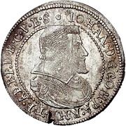 ¼ Thaler - John II obverse image