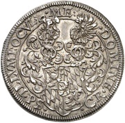 1 Thaler - John I, Germany, 1595 reverse image