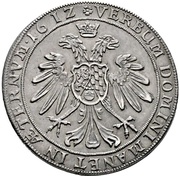 1 Thaler - John II, Germany, 1612 reverse image