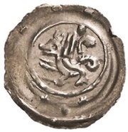 1 Pfennig - Berthold of Pietengau and Otto of Lonsdorf, Germany, 1250-1255 reverse image