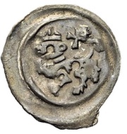 1 Pfennig - Otto of Lonsdorf, Germany, 1254-1265 reverse image