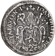 2 Kreuzers - John Philip of Lamberg obverse image