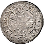 1 Batzen - Wigileus Fröschl of Marzoll, Germany, 1513-1517 reverse image