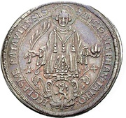 ½ Thaler - John Philip of Lamberg, Germany, 1694 reverse image