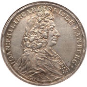 1 Thaler - John Philip of Lamberg obverse image