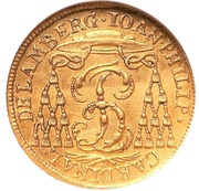 ½ Ducat - John Philip of Lamberg obverse image