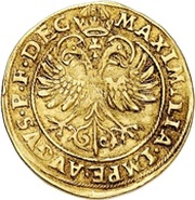 1 Ducat - Urban of Trennbach, Germany, 1570 reverse image