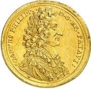 2 Ducats - John Philip of Lamberg obverse image