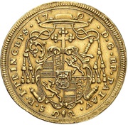 2 Ducats - John Philip of Lamberg, Germany, 1701 reverse image