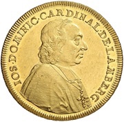 6 Ducats - Joseph Dominicus of Lamberg obverse image