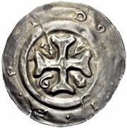 Denier Bracteate - Siegfried of Rekkin obverse image
