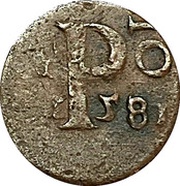 1 Scherf - John Frederick obverse image