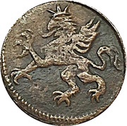 1 Scherf - John Frederick, Germany, 1581-1585 reverse image