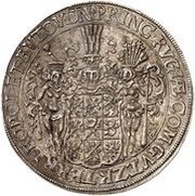 1 Thaler - Francis, Germany, 1618-1620 reverse image