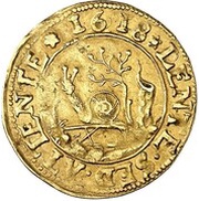 1 Goldgulden - Philip II, Germany, 1617-1618 reverse image