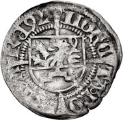 1 Schilling - Bogislaw X Garz, Germany, 1492 reverse image