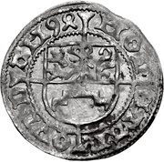 1 Schilling - Bogislaw X Damm, Germany, 1494 reverse image