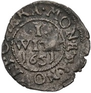 1 Witten - Christina, Germany, 1650-1654 reverse image