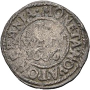 1 Witten - Charles XI, Germany, 1666 reverse image