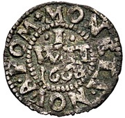 1 Witten - Charles XI, Germany, 1668-1670 reverse image