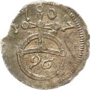 1 Sechsling - Charles XII, Germany, 1707 reverse image