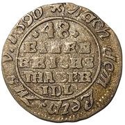 1⁄48 Thaler - Adolphus Fredrik, Germany, 1763 reverse image