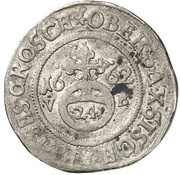 1⁄24 Thaler - Charles XI, Germany, 1661-1662 reverse image