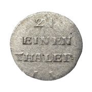1⁄24 Thaler - Adolphus Fredrik, Germany, 1759-1761 reverse image