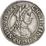 ½ Reichsort - Christina obverse image