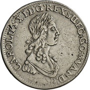 ⅓ Thaler - Charles XI obverse image