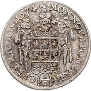 ⅓ Thaler - Charles XI, Germany, 1674-1675 reverse image