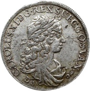 ⅓ Thaler - Charles XI obverse image