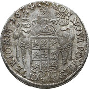 ⅓ Thaler - Charles XI, Germany, 1674-1681 reverse image
