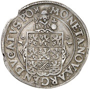 ½ Thaler - Christina, Germany, 1641 reverse image