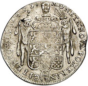 ⅔ Thaler - Charles XI, Germany, 1673 reverse image