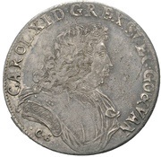 ⅔ Thaler - Charles XI obverse image