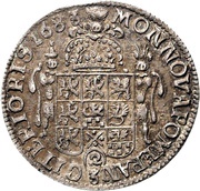 ⅔ Thaler - Charles XI, Germany, 1681-1685 reverse image