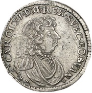⅔ Thaler - Charles XI obverse image