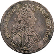 ⅔ Thaler - Charles XI obverse image