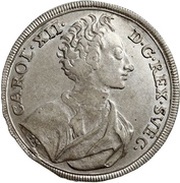 ⅔ Thaler - Charles XII obverse image