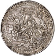 1 Thaler - Gustav Adolph II, Germany, 1633 reverse image