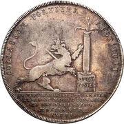 1 Thaler - Charles XII, Germany, 1709 reverse image