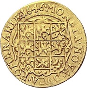 1 Ducat - Christina, Germany, 1646-1654 reverse image