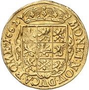 1 Ducat - Charles XI, Germany, 1662 reverse image