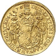 1 Ducat - Charles XI, Germany, 1675 reverse image