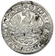 1 Groschen - George Frederick, Germany, 1586-1597 reverse image