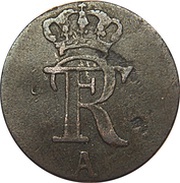 1 Pfennig - Frederick II obverse image