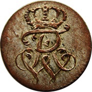 1 Pfennig - Frederick William II obverse image