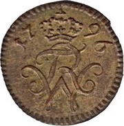 1 Pfennig - Frederick William II obverse image