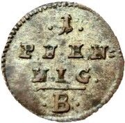 1 Pfennig - Frederick William III, Germany, 1799-1803 reverse image